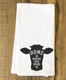 Farmhouse kitchen tea towels, flour sack towels, hanging kitchen towel